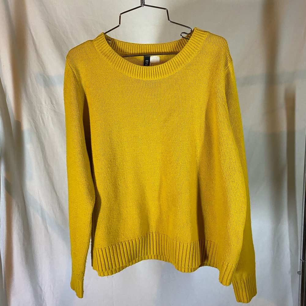 Yellow DIVIDED Sweater